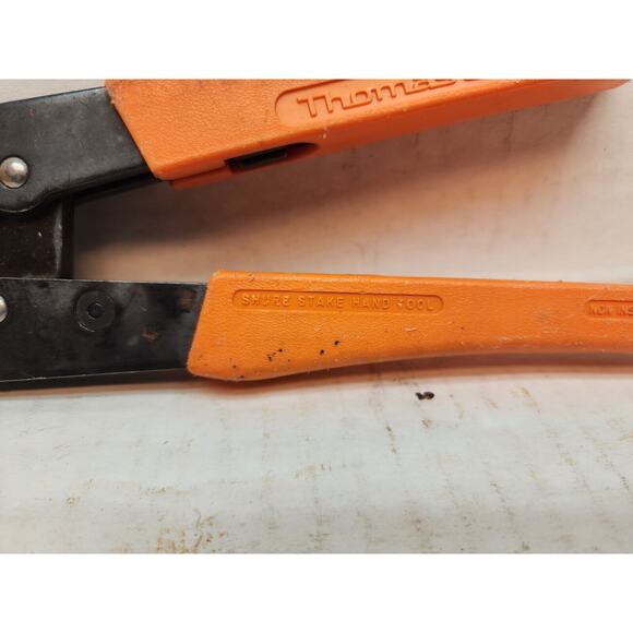 Rare hard to find Thomas & Betts Shure Stake WT1806 ratchet Manual Crimp Tool - Picture 4 of 7